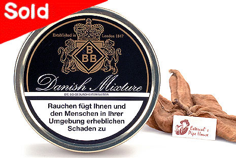 BBB Danish Mixture Pipe tobacco 50g Tin